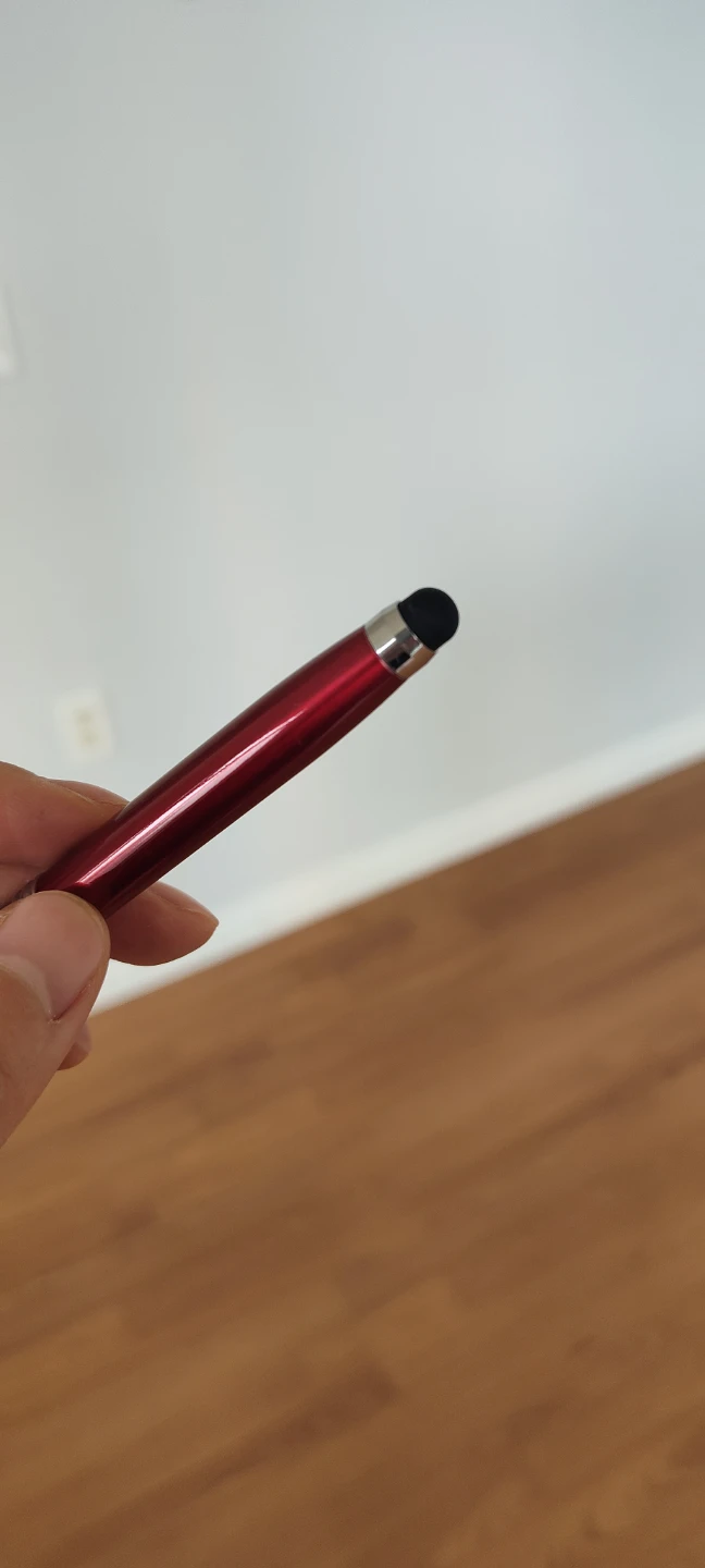 Red Stylus Touchscreen Pen