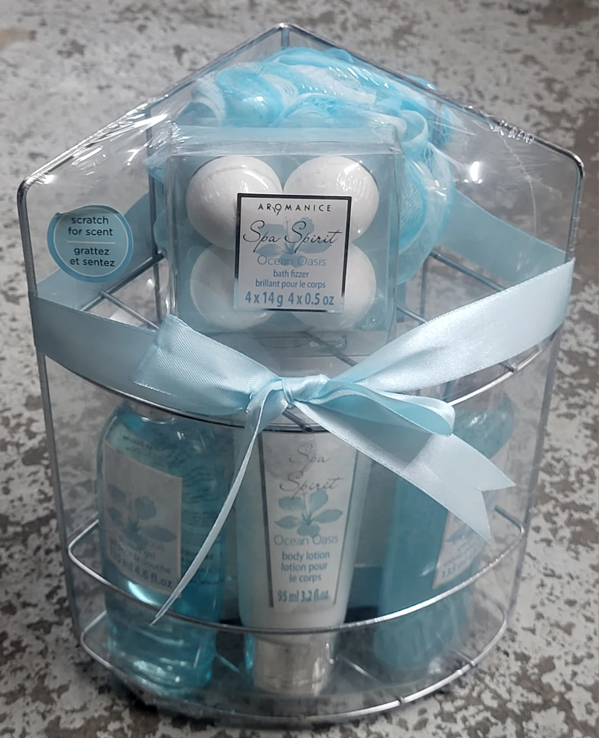 Aria Beauty Satin Sleep Set Spirit & Ocean Oasis Bath Gift Set - photo 3