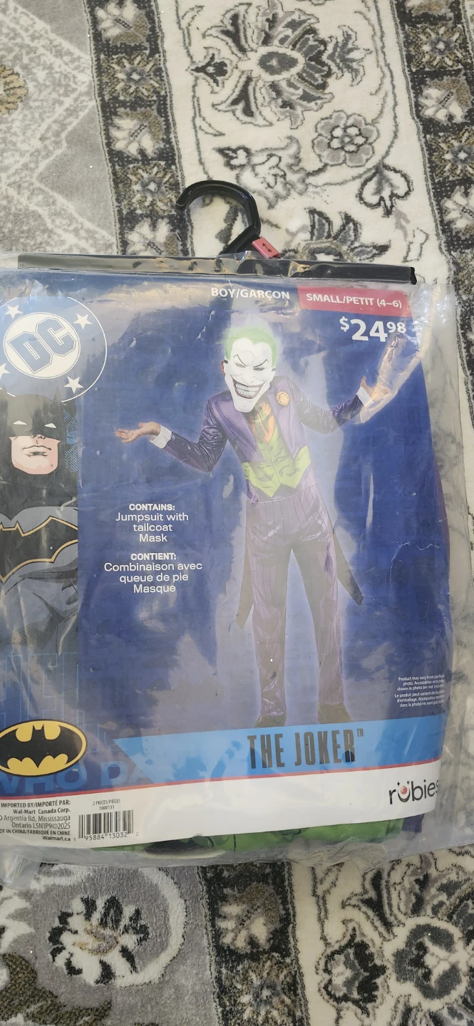 The Joker Costume for Boys 4-6