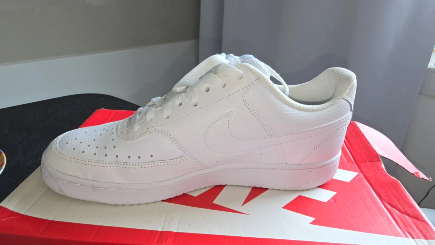 Nike Court Vision Low White Sneakers