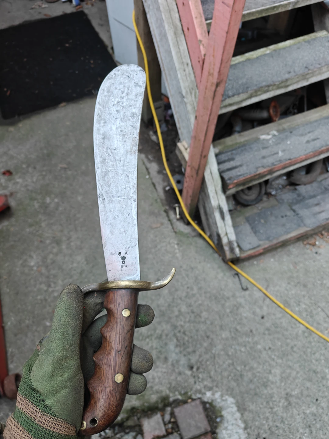 Vintage U.S. 1914 Bolo Knife - photo 3