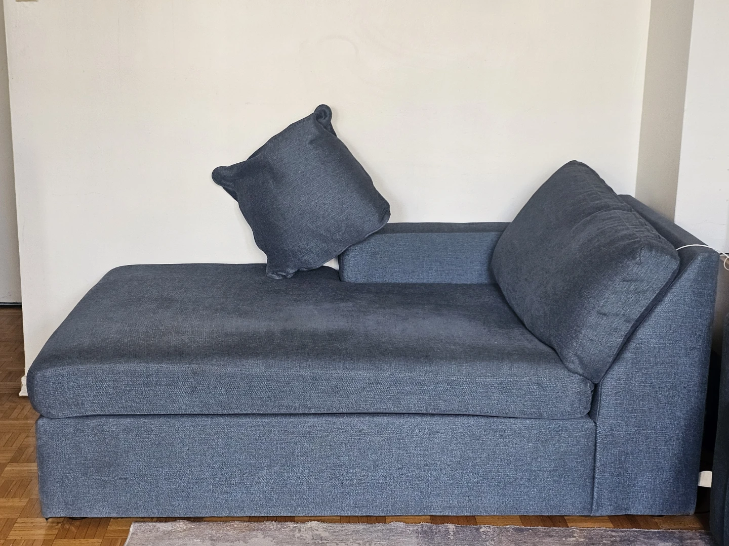 Ashleys Modmax Blue Modular Sofa Section - photo 3