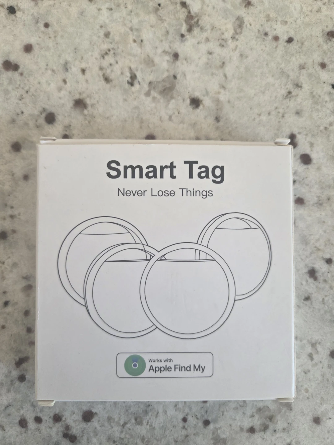 Smart Tag set of 4 - Works with Apple Find My - photo 2