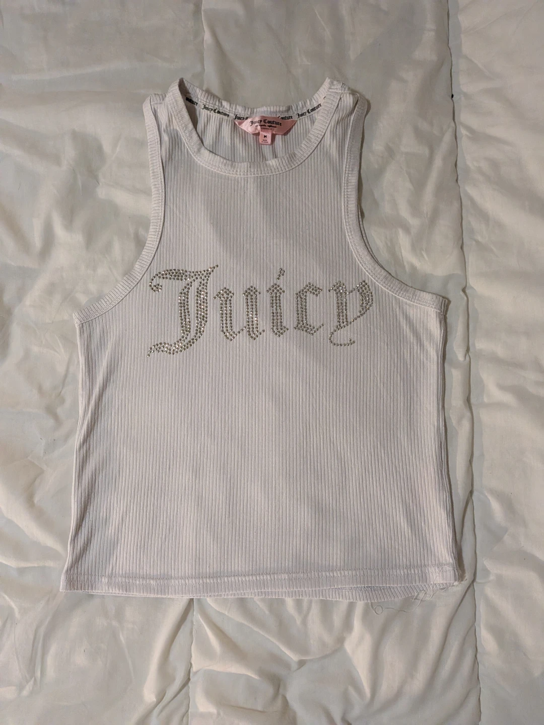 Juicy Couture Rhinestone Tank Top