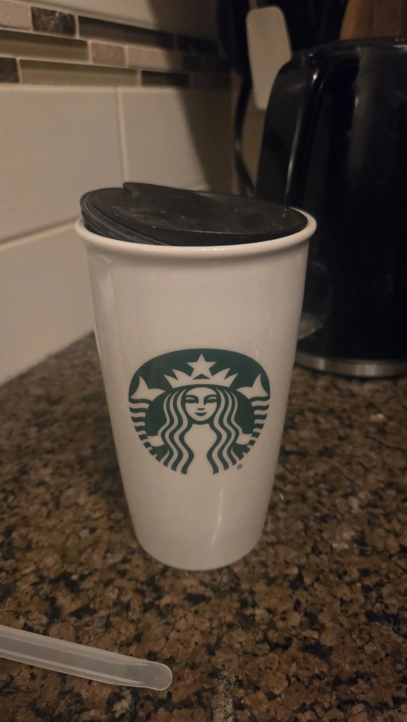 Starbucks Ceramic Travel Mug