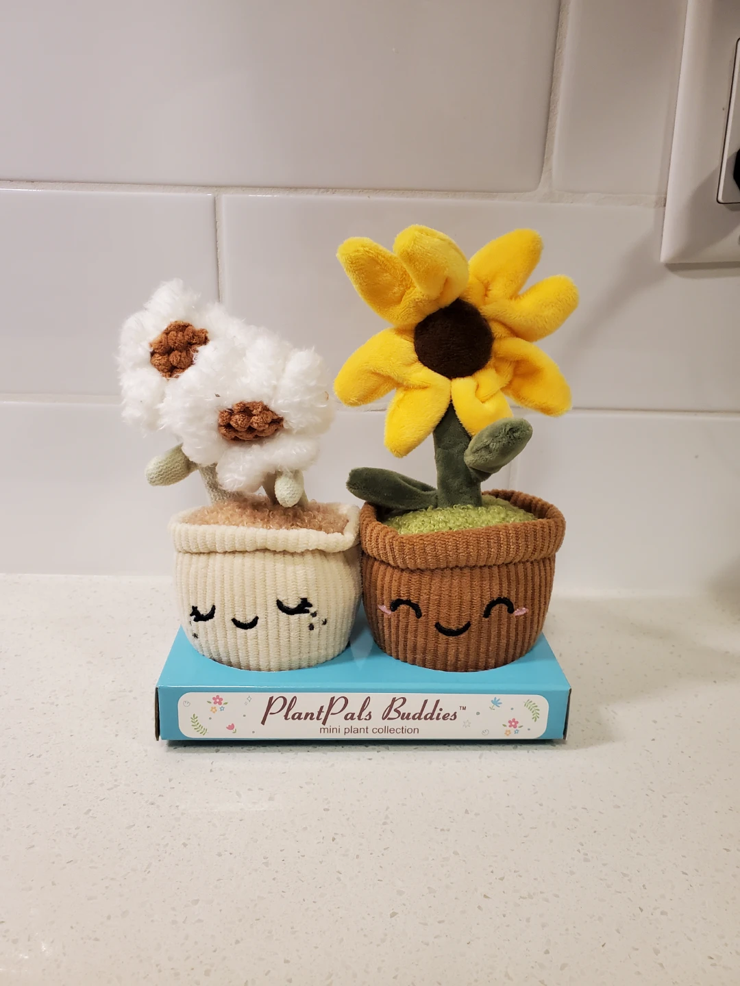 NEW PlantPals Buddies Mini Plush Plant Set