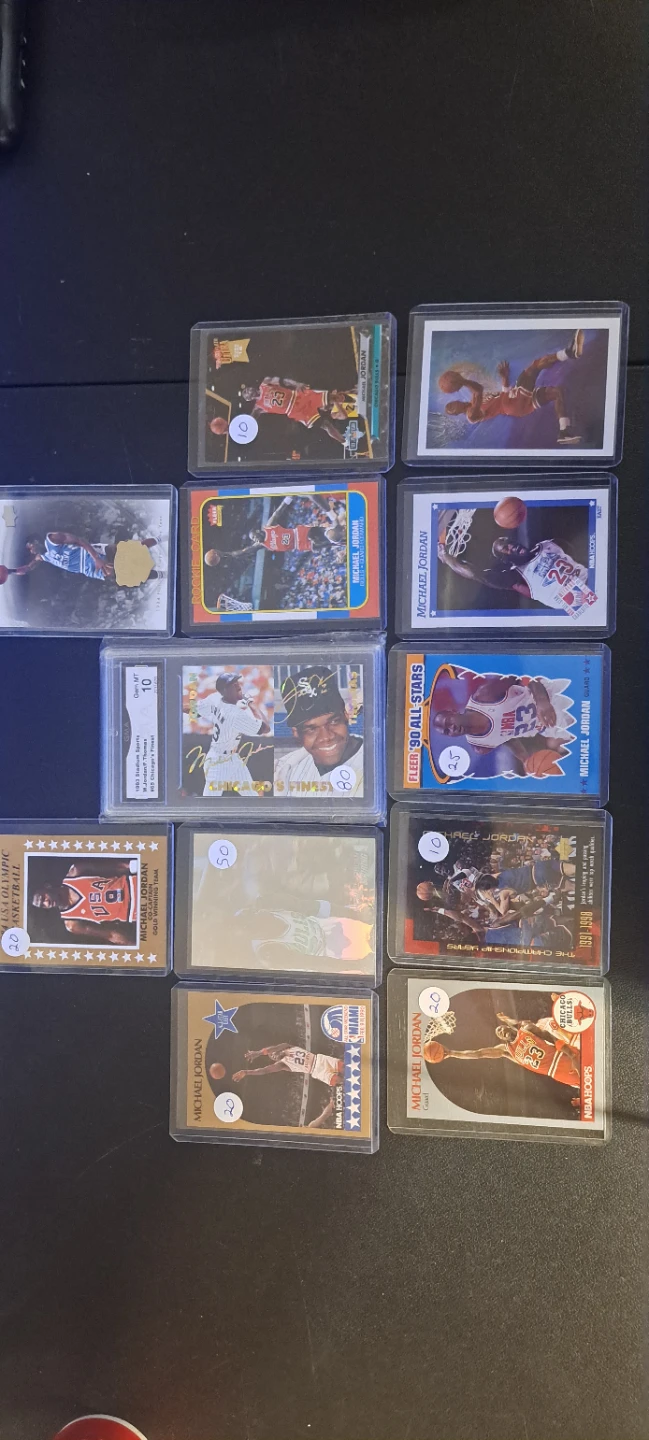 Michael Jordan Basketball Card Collection