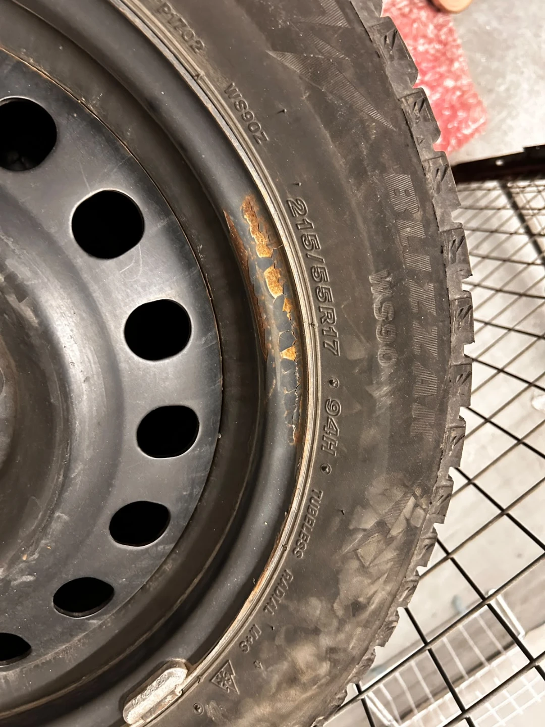Set of 4 Blizzak WS90 Winter Tires 215/55R17 - photo 5