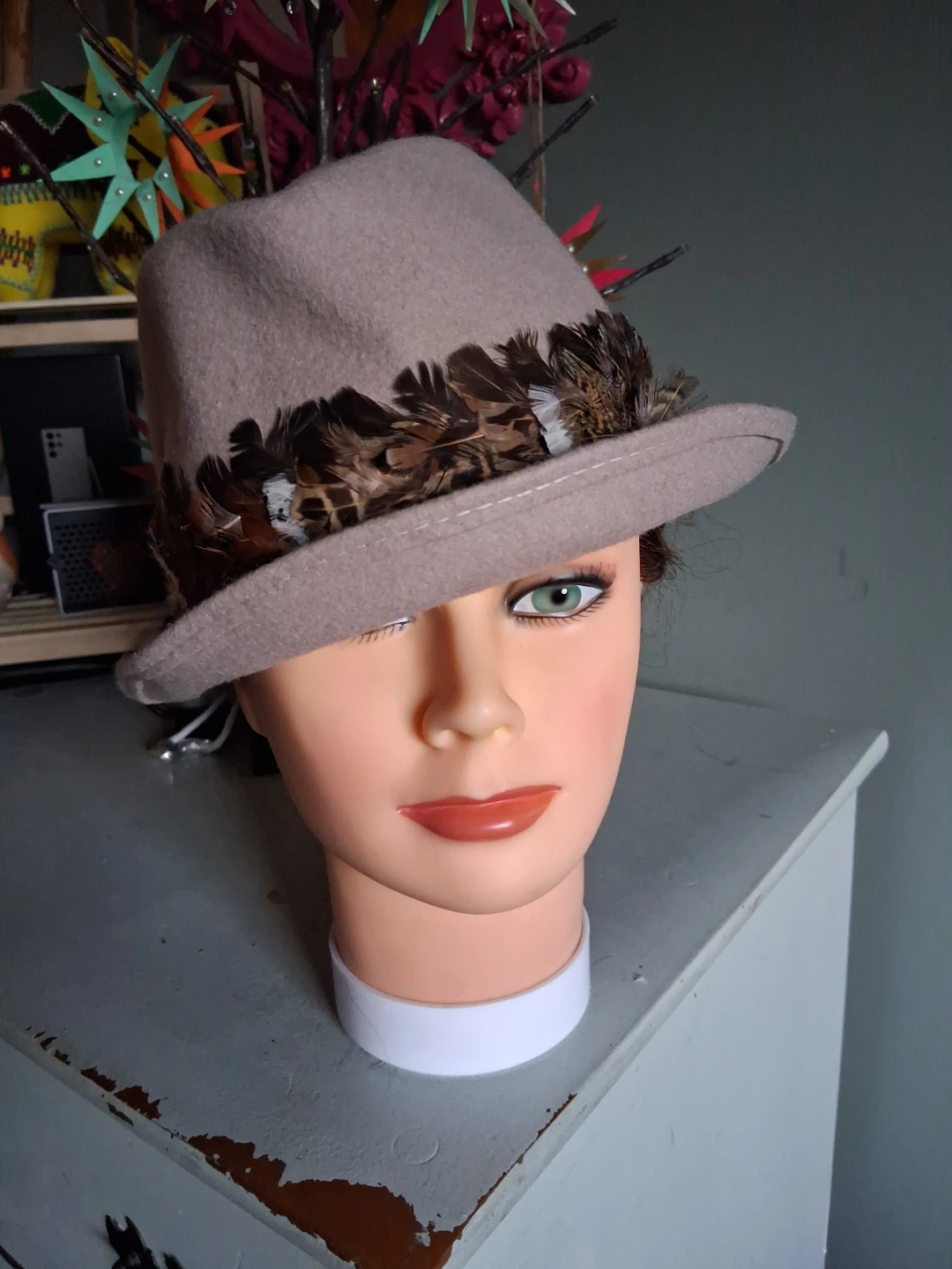 Raffaello Bettini Wool Fedora Hat
