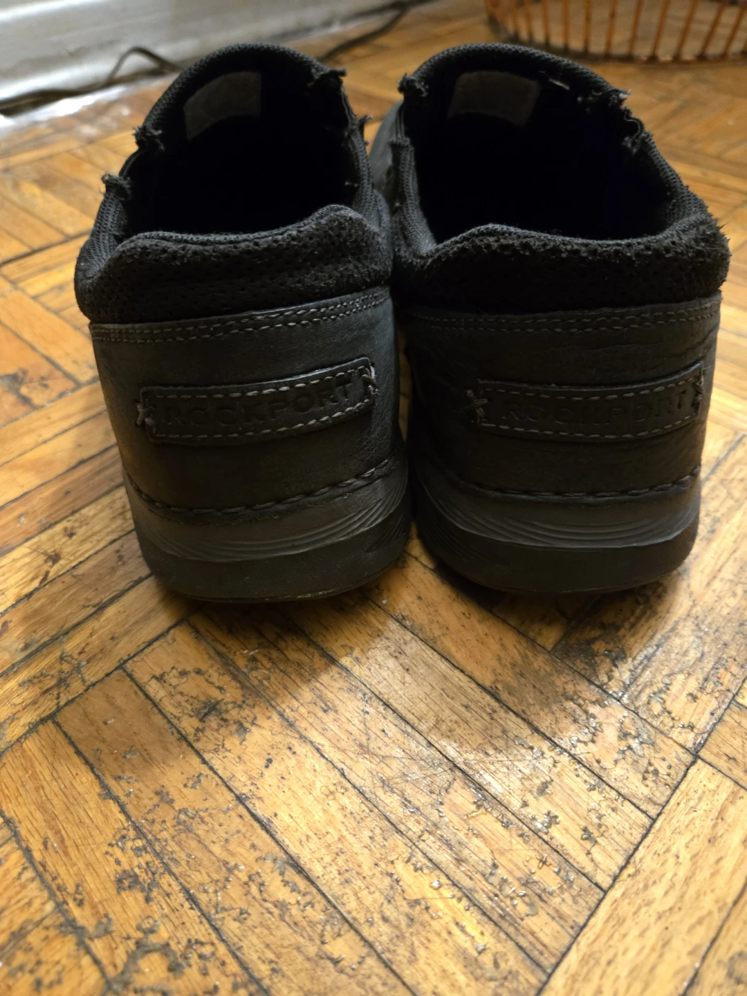 Rockport Men's Slip-On Shoes - Black newbuck