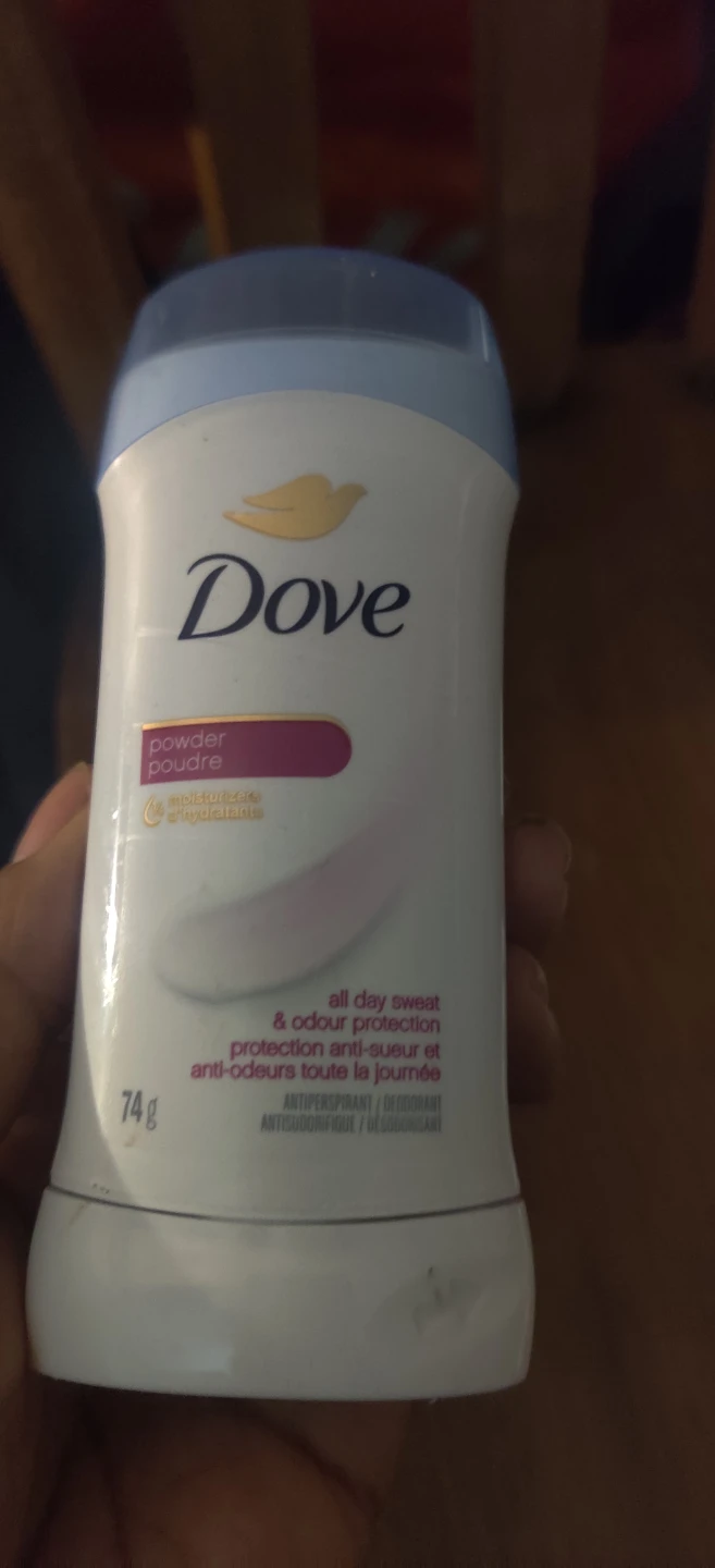 3 x Dove Powder Antiperspirant Deodorant 74g - photo 4