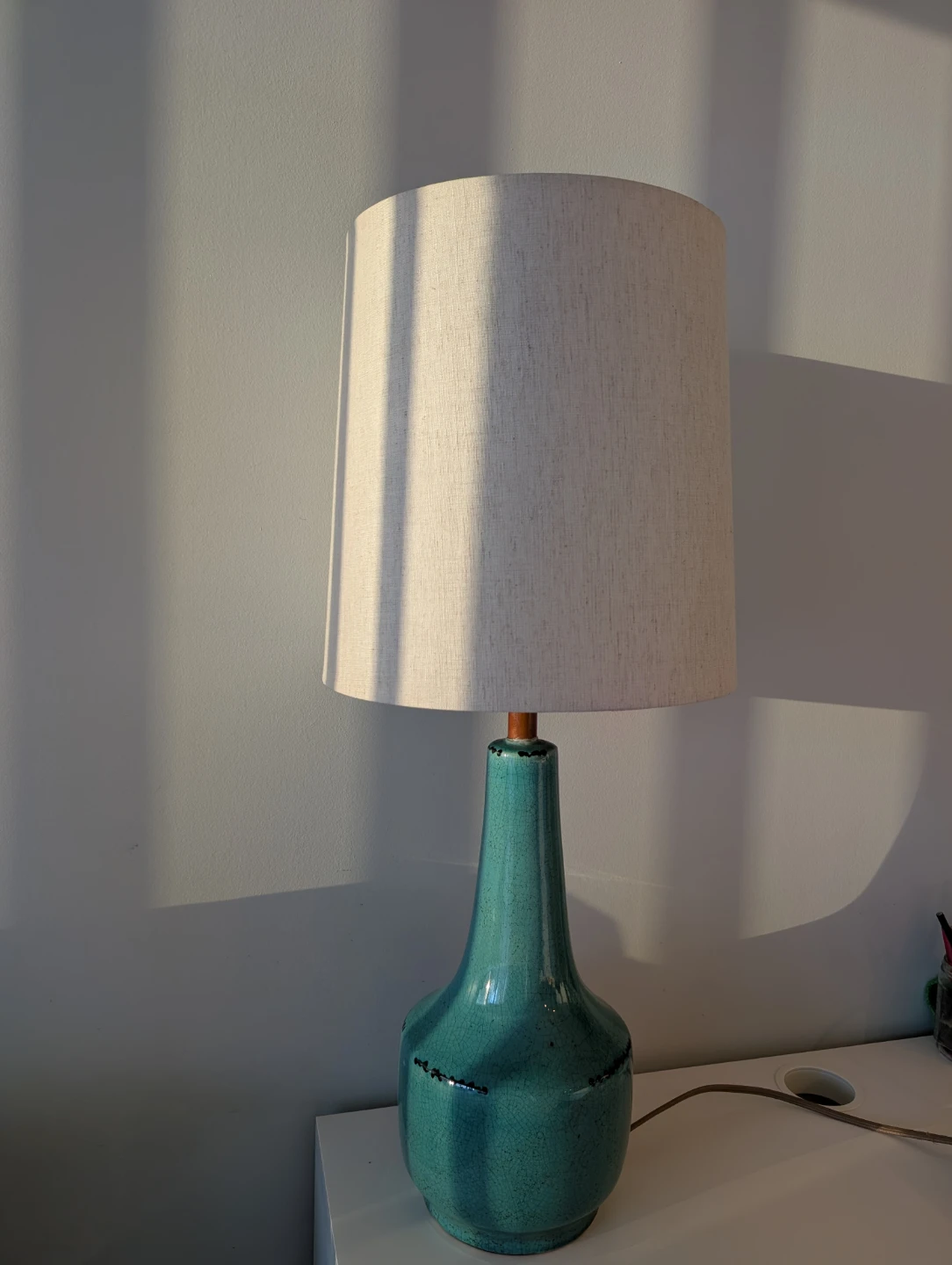 Mid-Century Style Ceramic Table Lamp