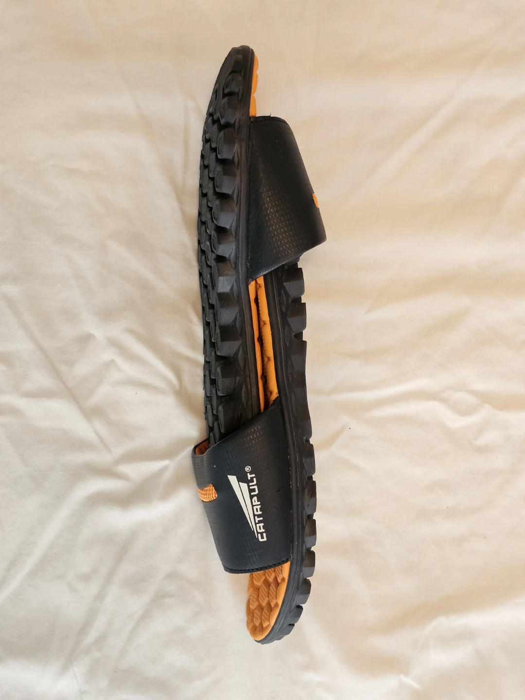 Catapult Men's Slide Sandals Black/Orange Slip-On  US 12 Std - photo 5