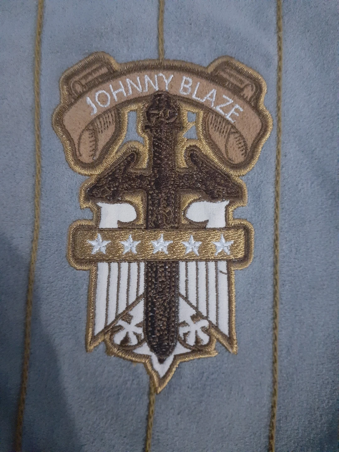 Johnny Blaze Ultra Suede Jersey XXL VINTAGE Y2K - photo 3