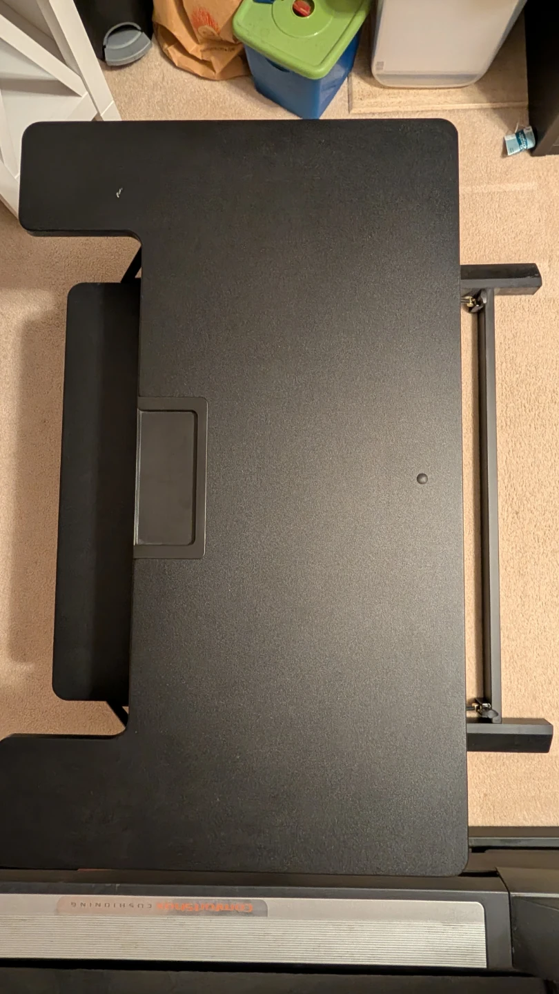 Portable sit stand desk - photo 3