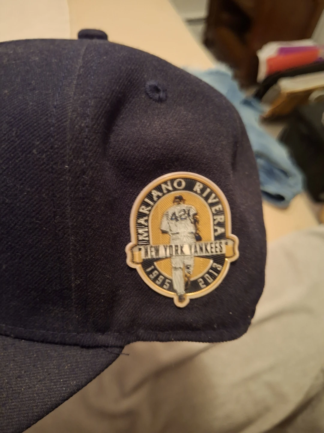 New York Yankees Mariano Rivera Retirement Cap
