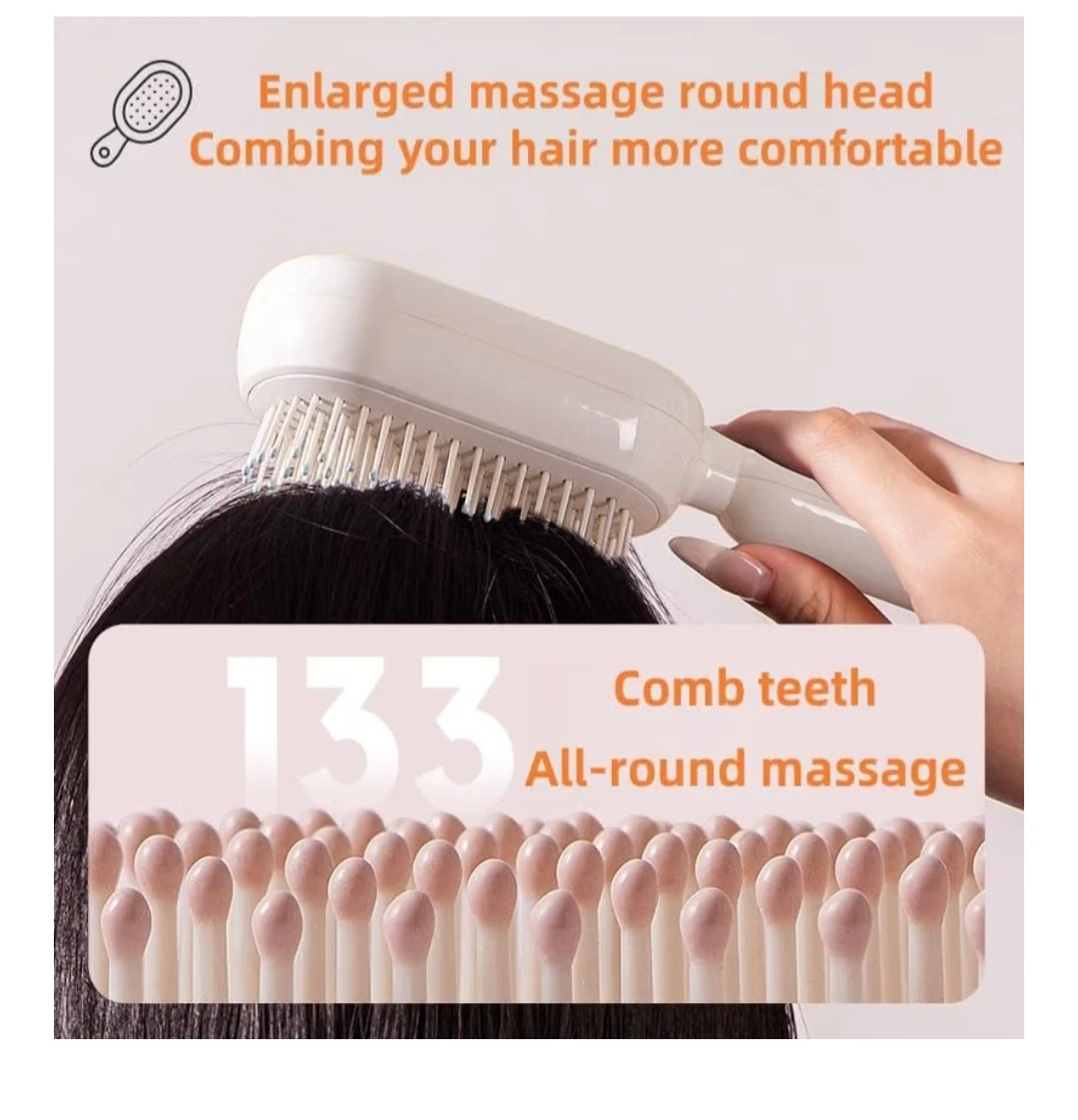 Retractable Air Cushion Massage Comb – $15 - photo 4