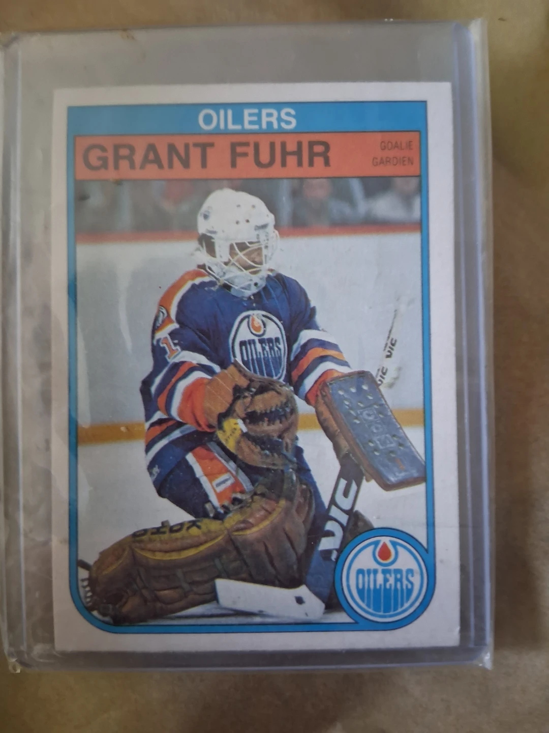1982 O-Pee-Chee Grant Fuhr Rookie Card