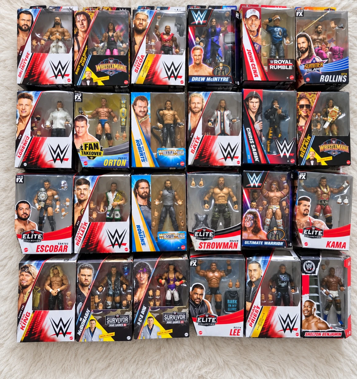 WWE Elite Wrestling Figures