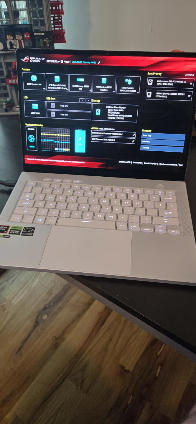 ASUS ROG G14 14" Ryzen 8945HS RTX 4060 16GB ram 1TB SSD - photo 2