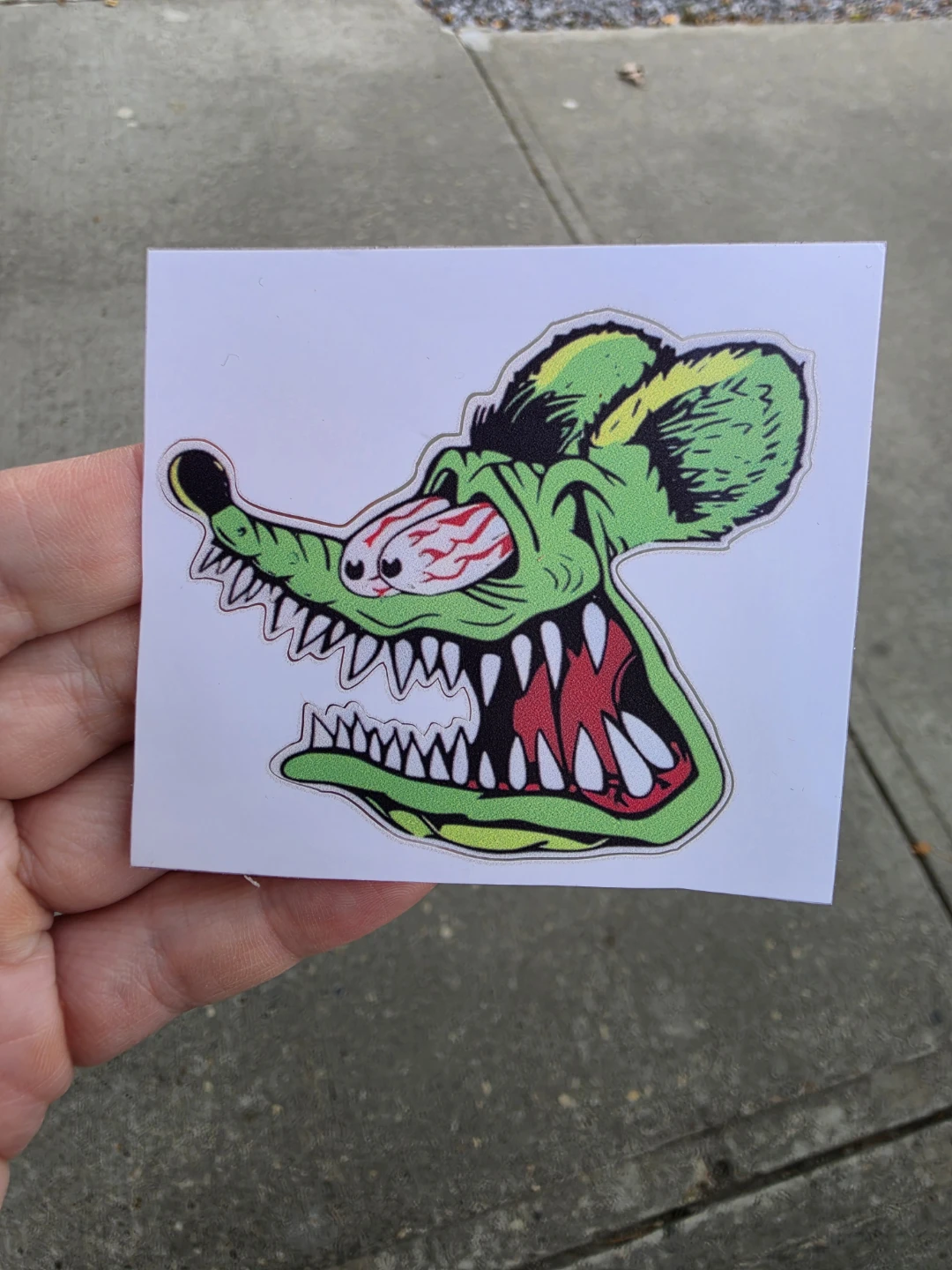 Rat Fink Sticker