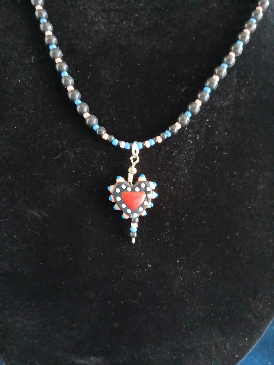 Necklace with a heart pendant