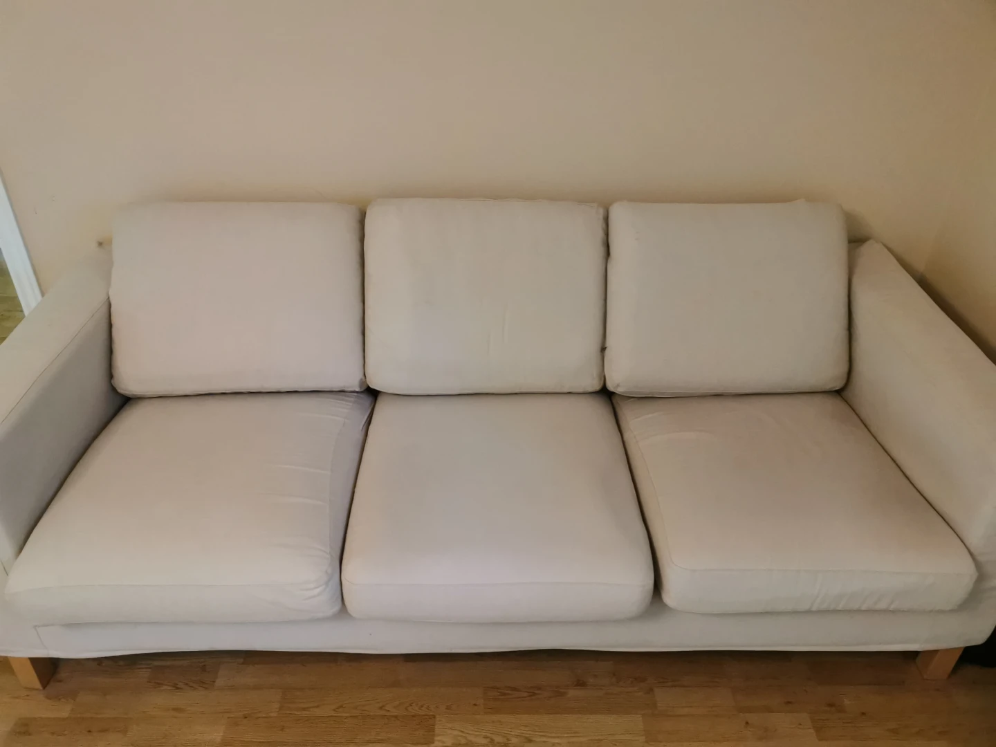 IKEA three-seater sofa