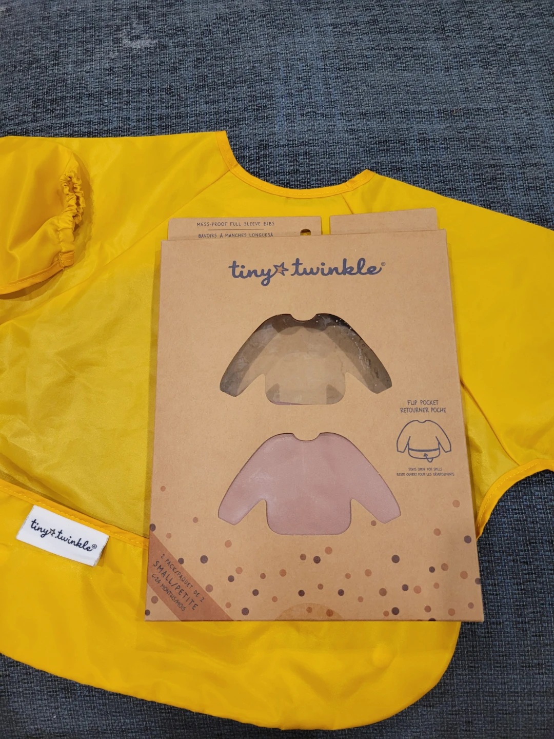 Mess-Proof Full Sleeve Bibs ×2 - photo 2