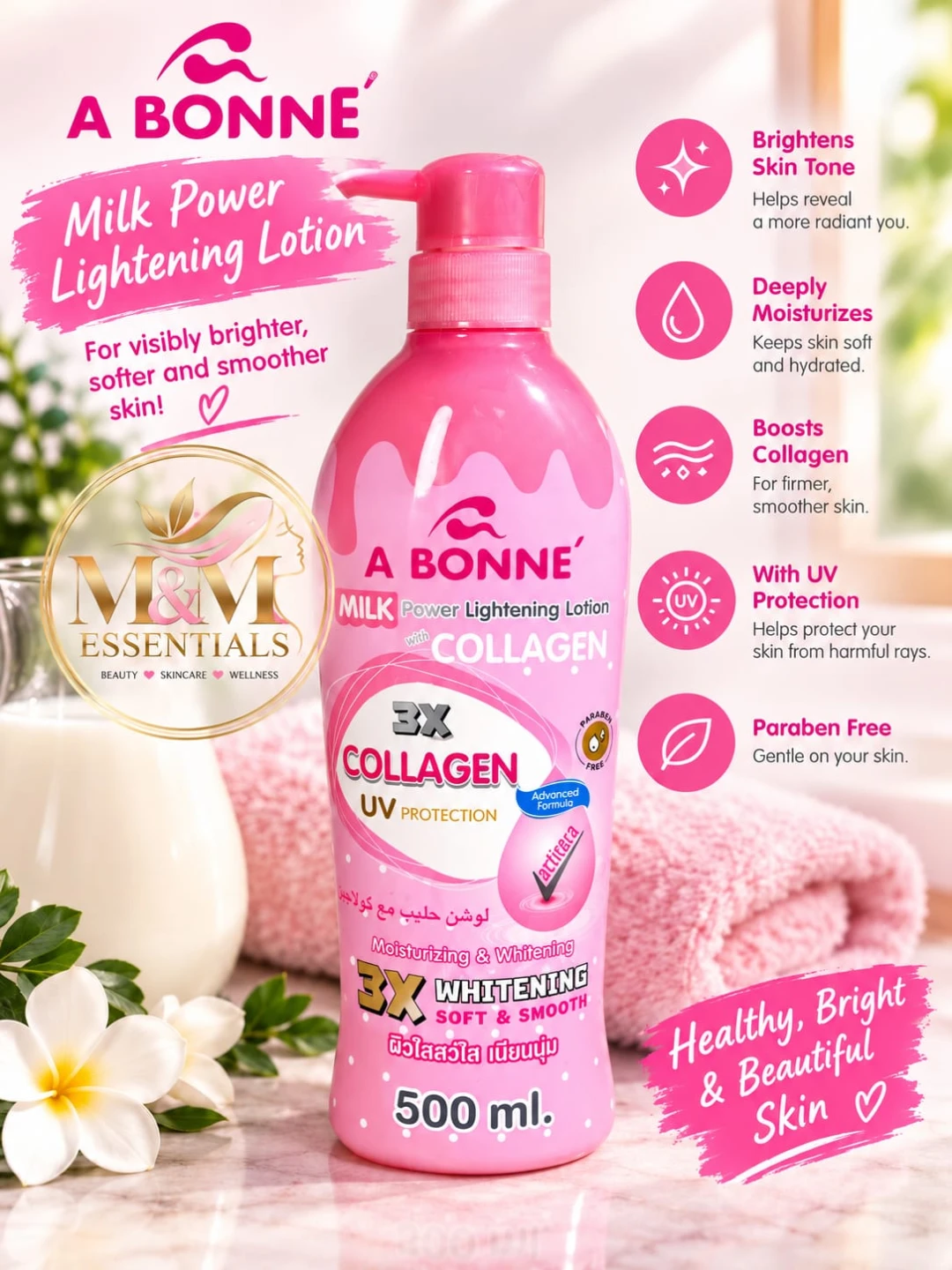 A Bonne Milk Power Lightening Lotion 500ml