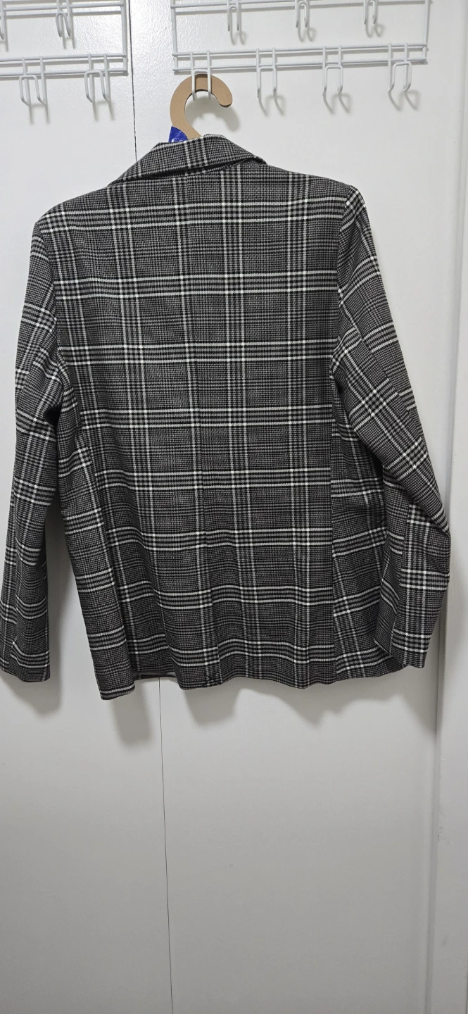 French Connection Plaid Blazer Large - photo 3