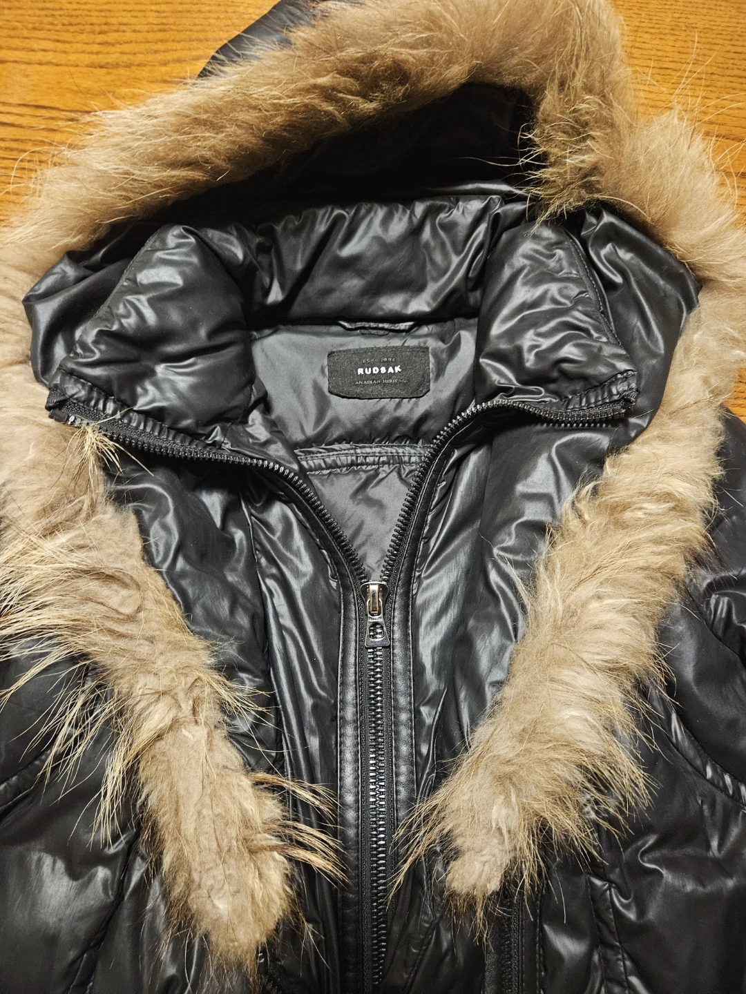 Rudsak Black Down Parka with Fur Hood - photo 3