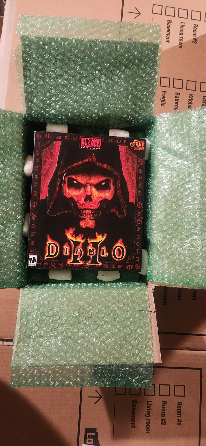 Big box PC Blizzard PC Game Collection: StarCraft and Diablo II