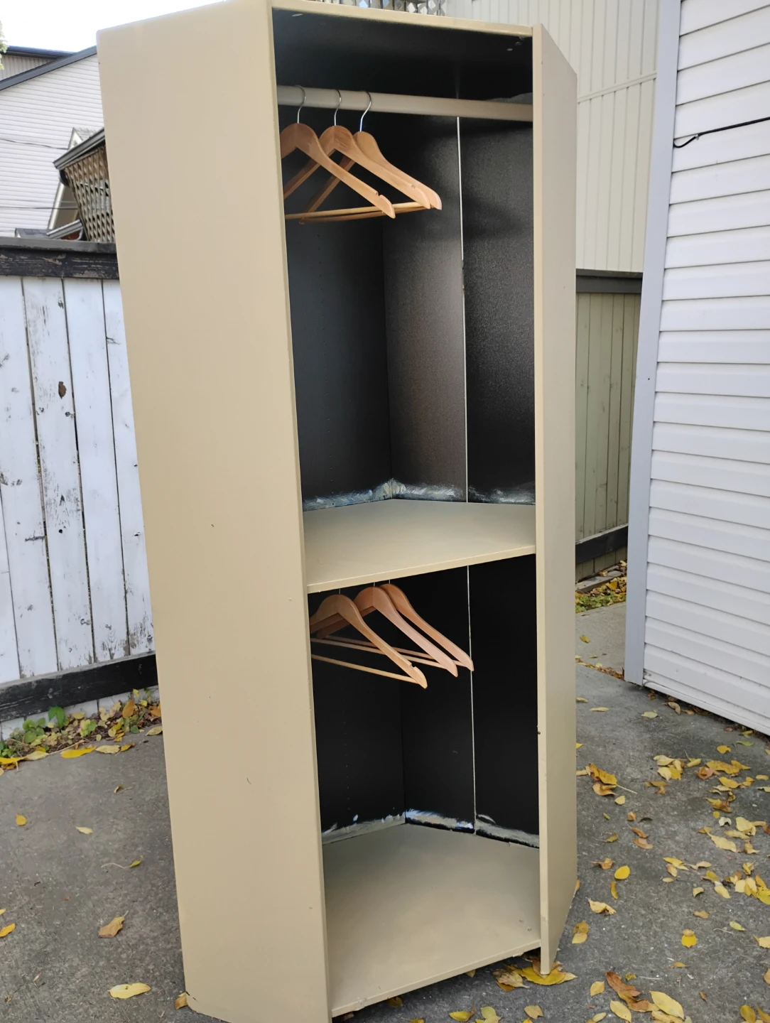 Corner Diamond Wardrobe Unit tan - photo 5