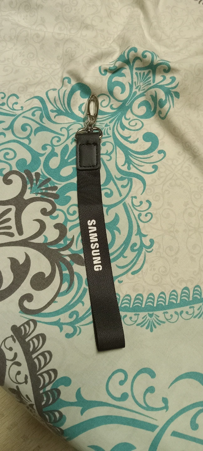 Samsung branded lanyard keychain