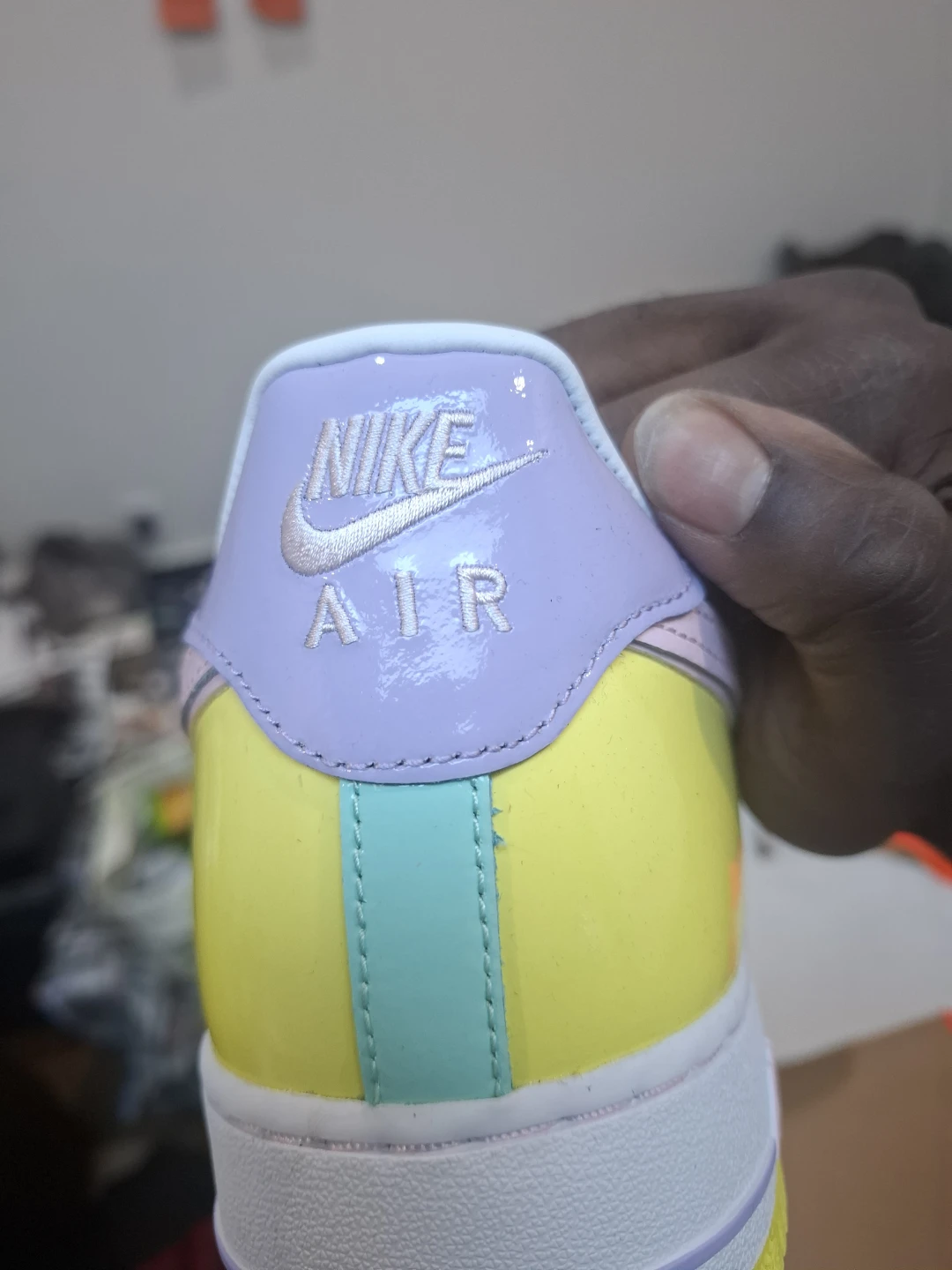 Nike Air Force 1 '07 Yellow Pulse/Pink Foam - photo 4