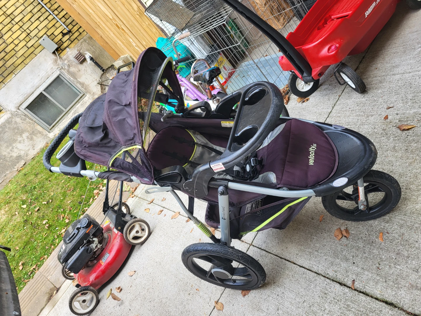 Baby Trend Velocity SX Jogging Stroller - photo 2