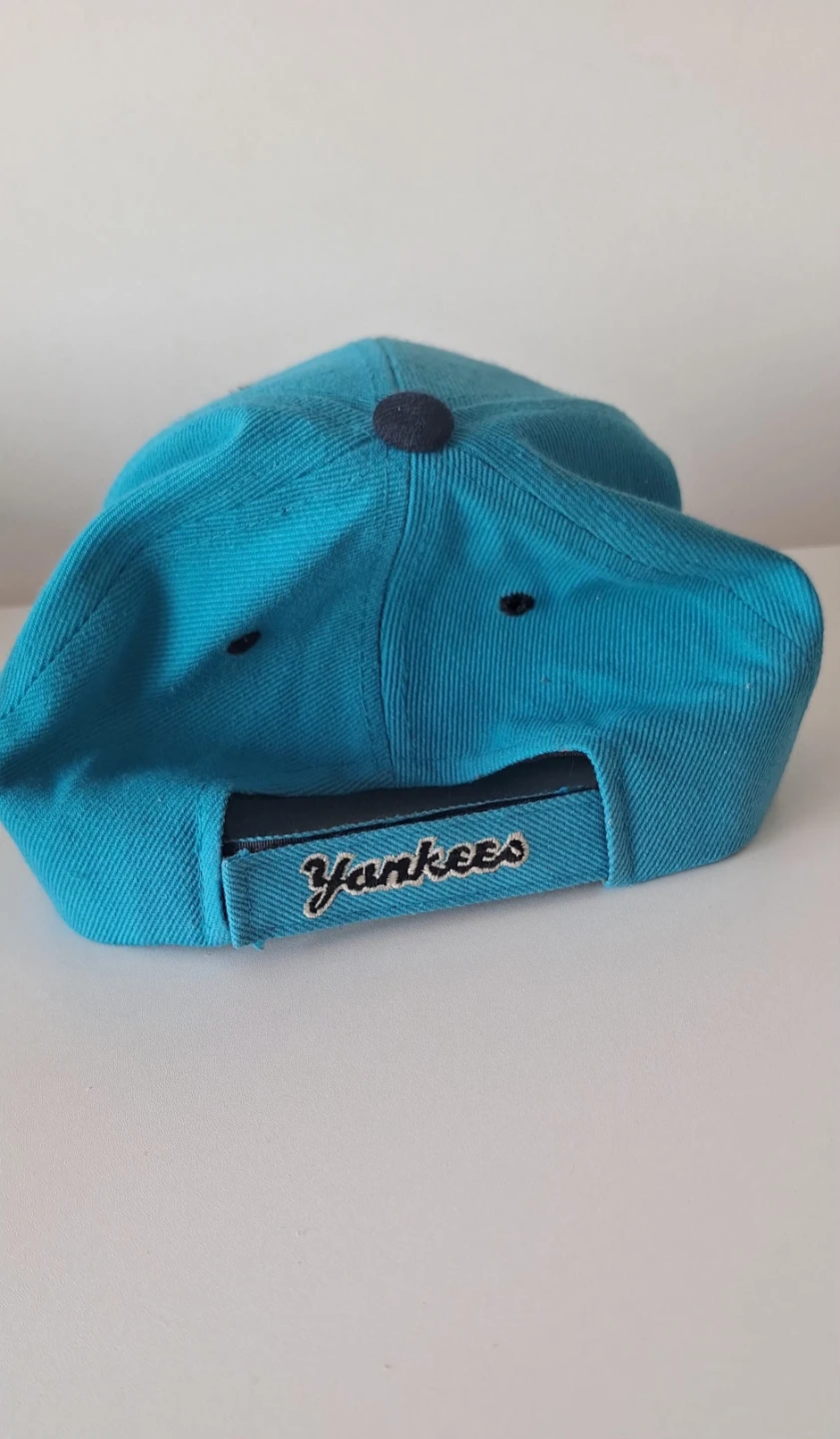 New York Yankees Teal and Black Baseball Cap - photo 2