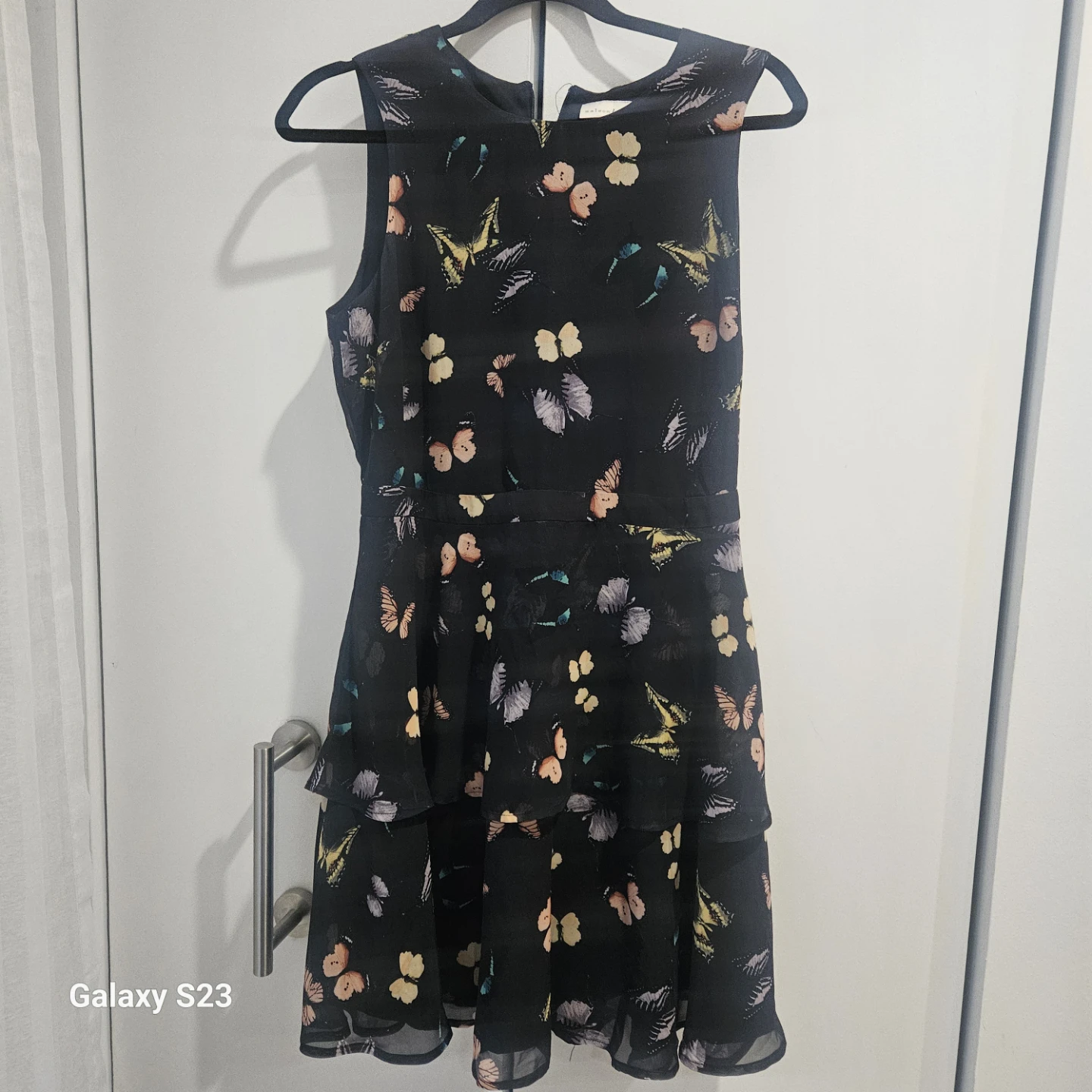 Maison Jules Butterfly Print Dress Size 8
