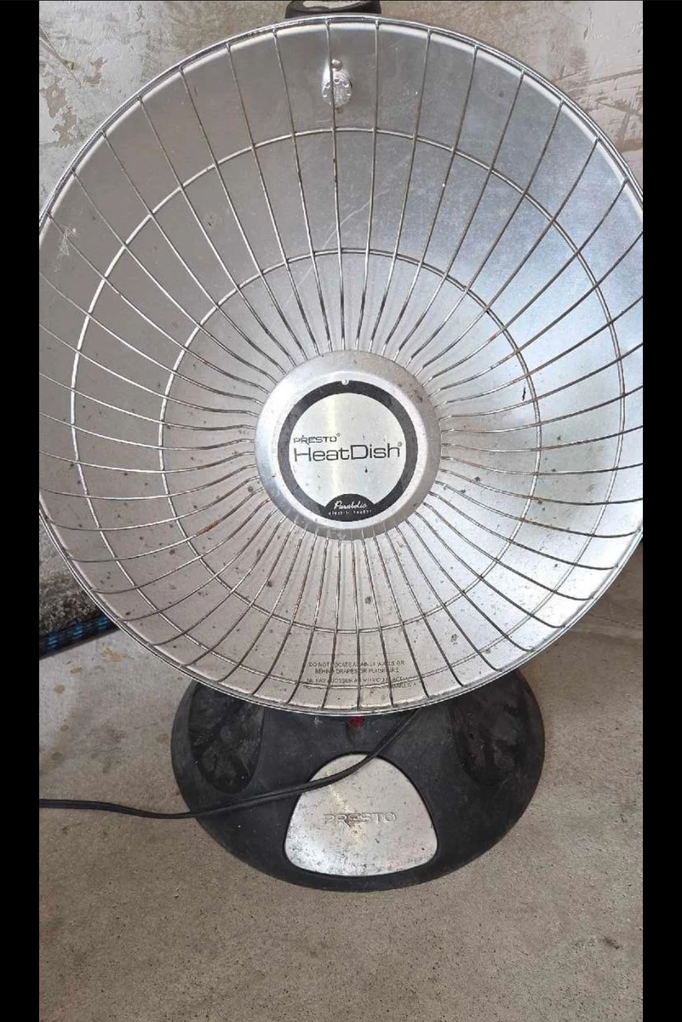 Presto Heat Dish Electric Heater