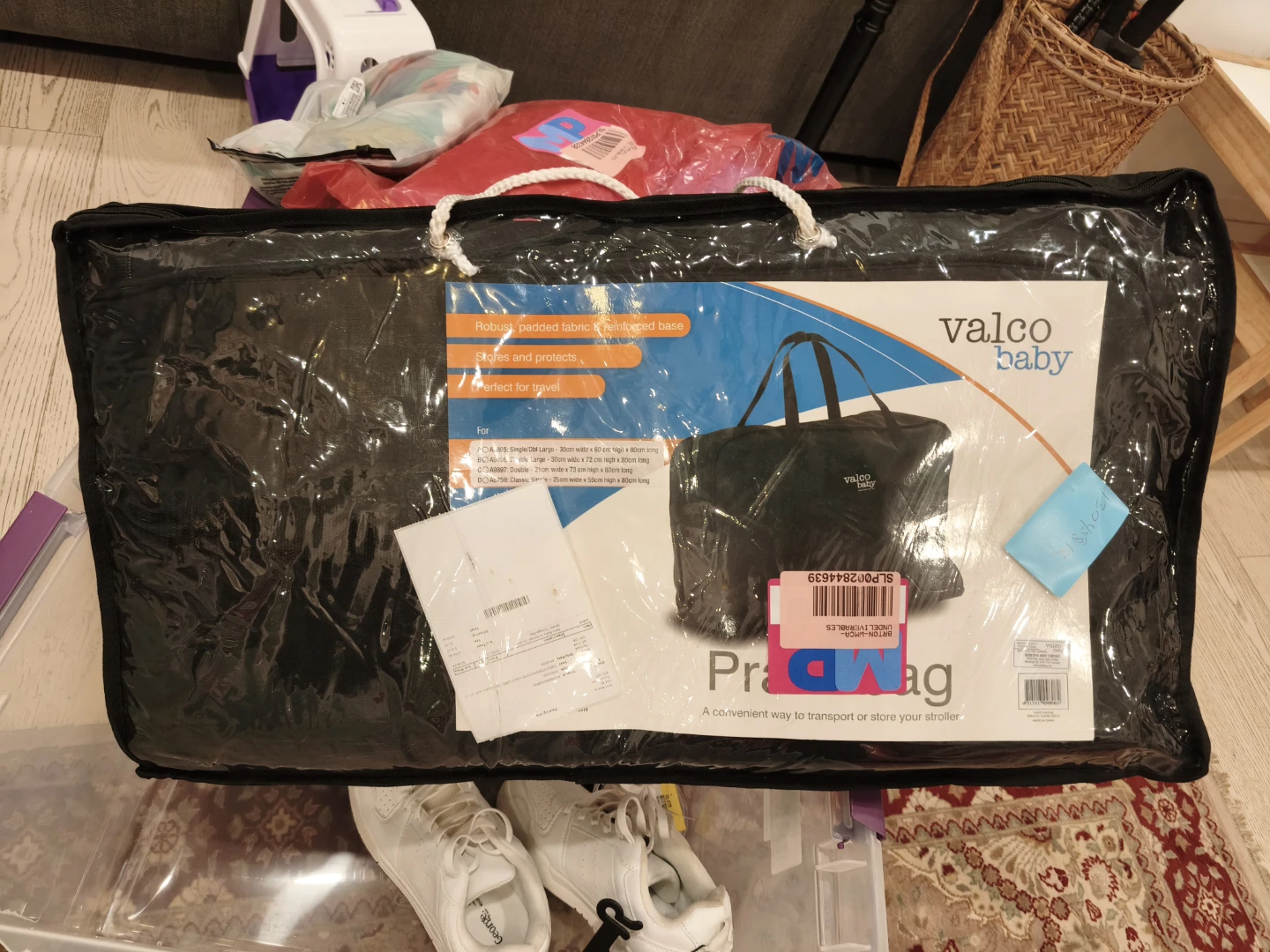 Valco Baby Pram Bag - Model A9896 Double Large