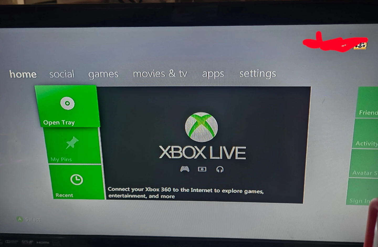 Microsoft Xbox 360  with Controller - photo 4