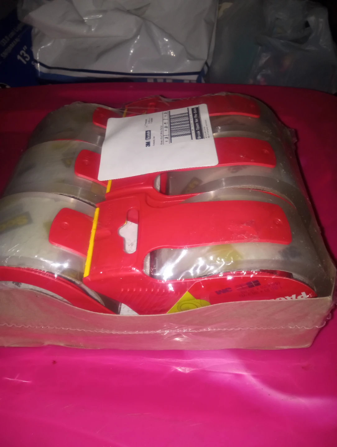 Scotch Shipping Tape with Dispensers - 6 Pack
