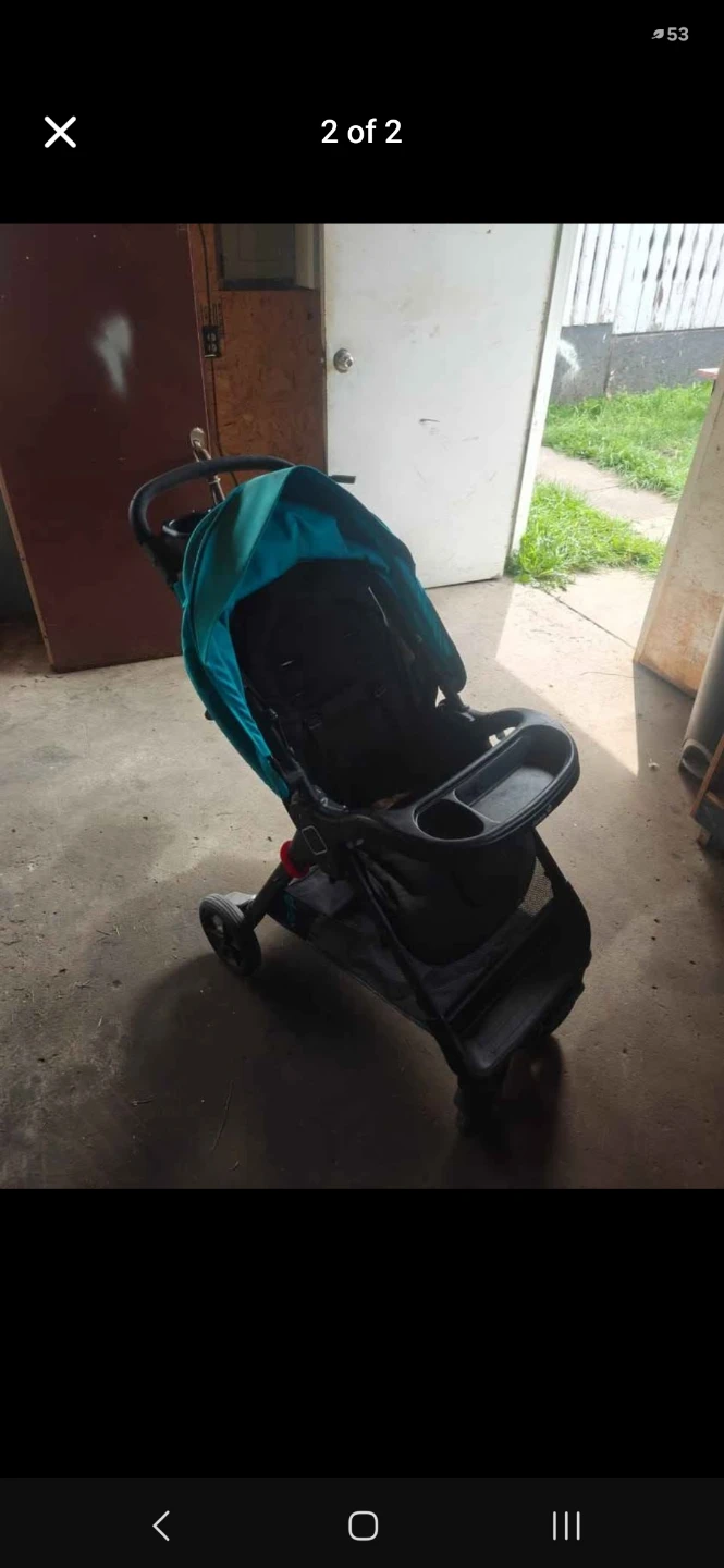 Safety 1st Stroller - Teal and Black - photo 2