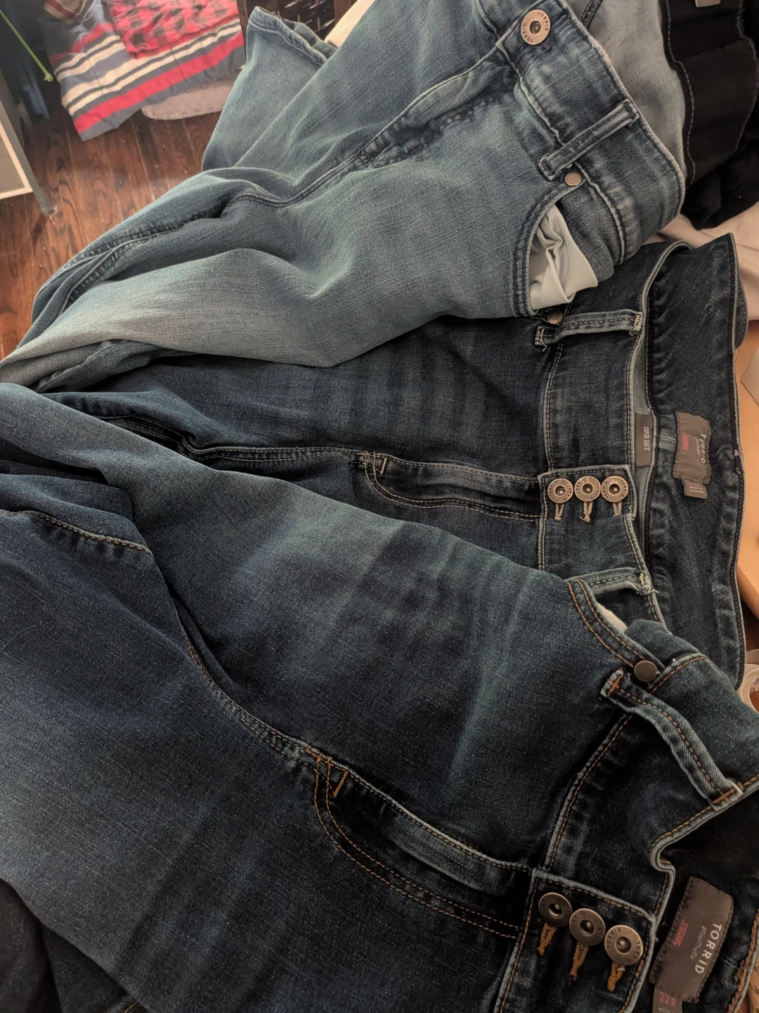 Three Torrid Super Soft Jeans Size 22R XL - photo 2