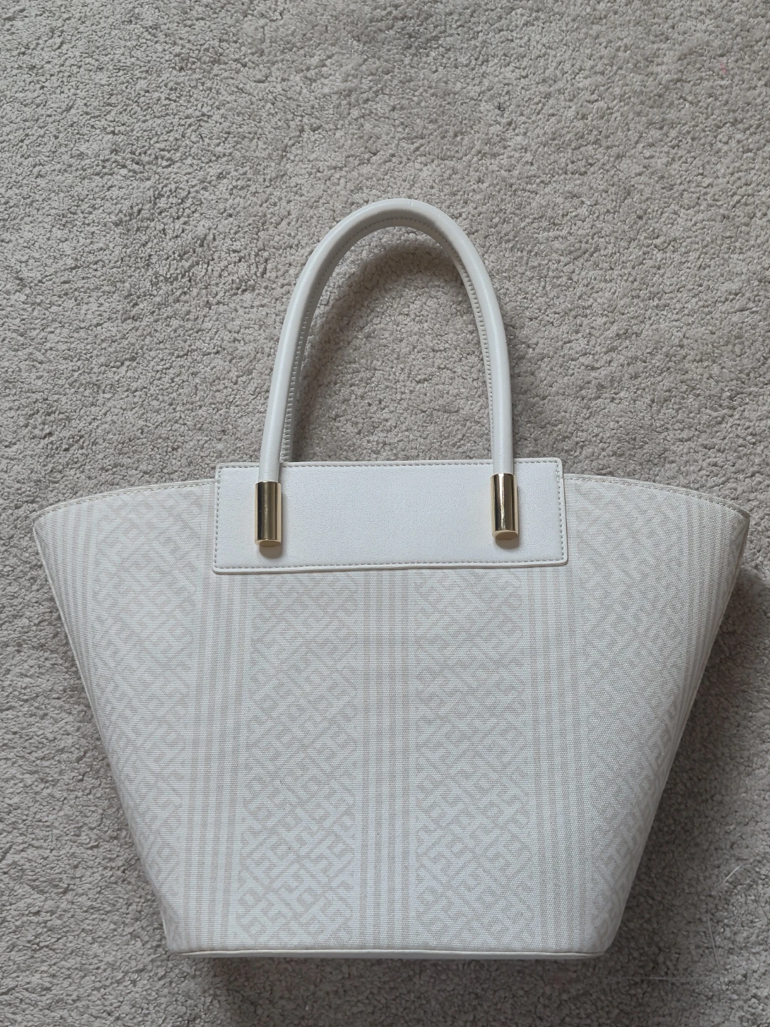 Tommy Hilfiger White Signature Tote Bag - photo 2