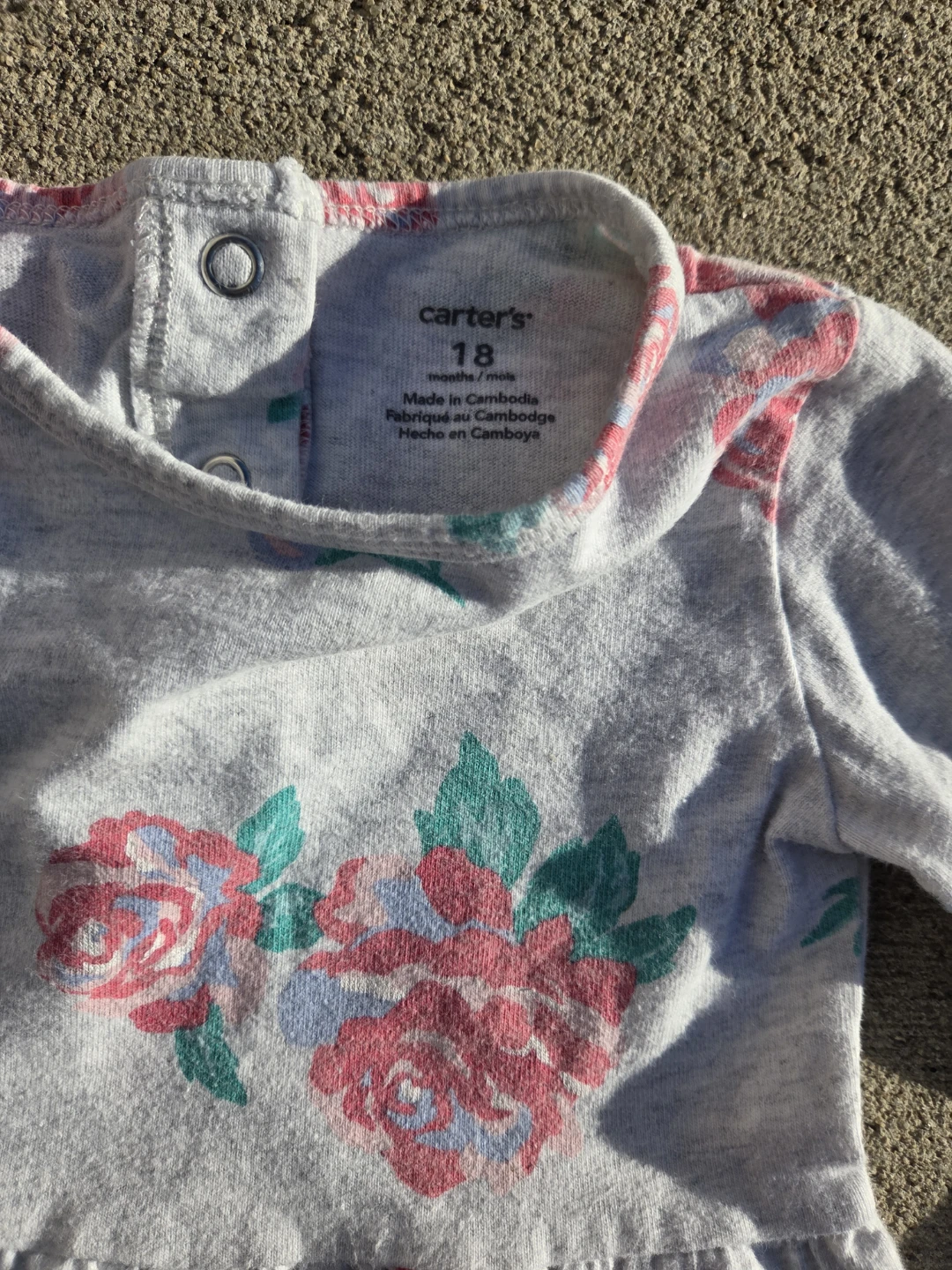 Carters Baby Girl 2-Piece Outfit 18 Months - photo 4
