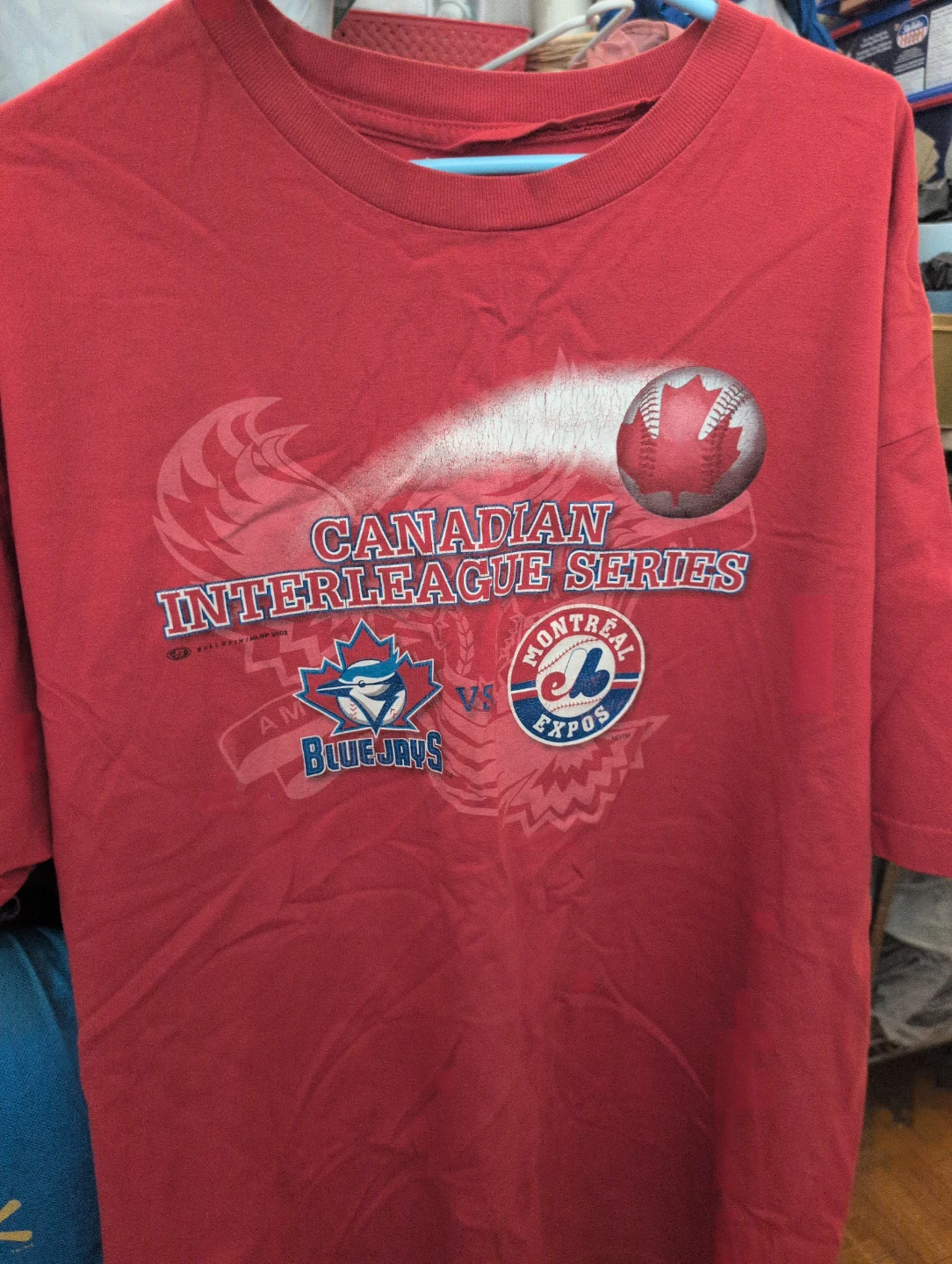 Vintage Toronto Blue Jays vs Montreal Expos T-Shirt
