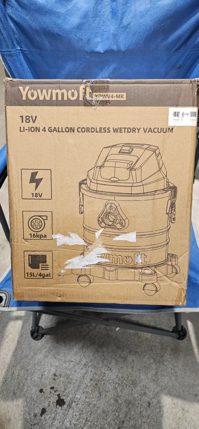 Yowmoft 18V Cordless Wet/Dry Vacuum - photo 2