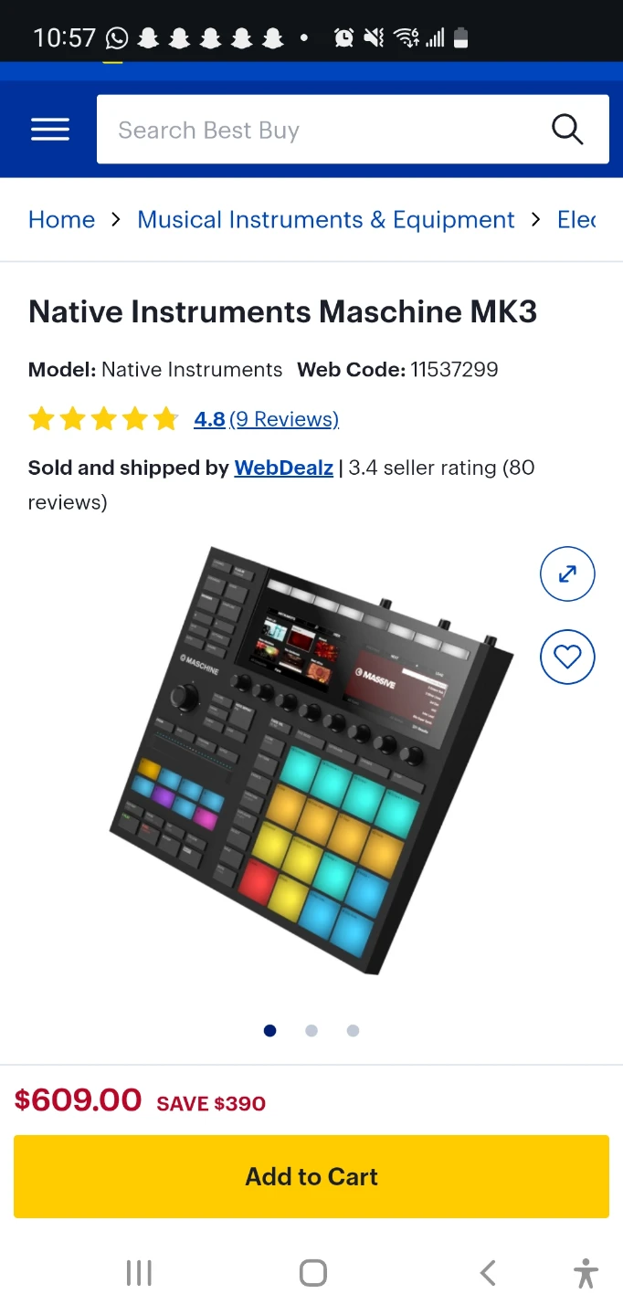 Native Instruments Maschine MK3 and Akai piano MPK Mini MK3 - photo 3