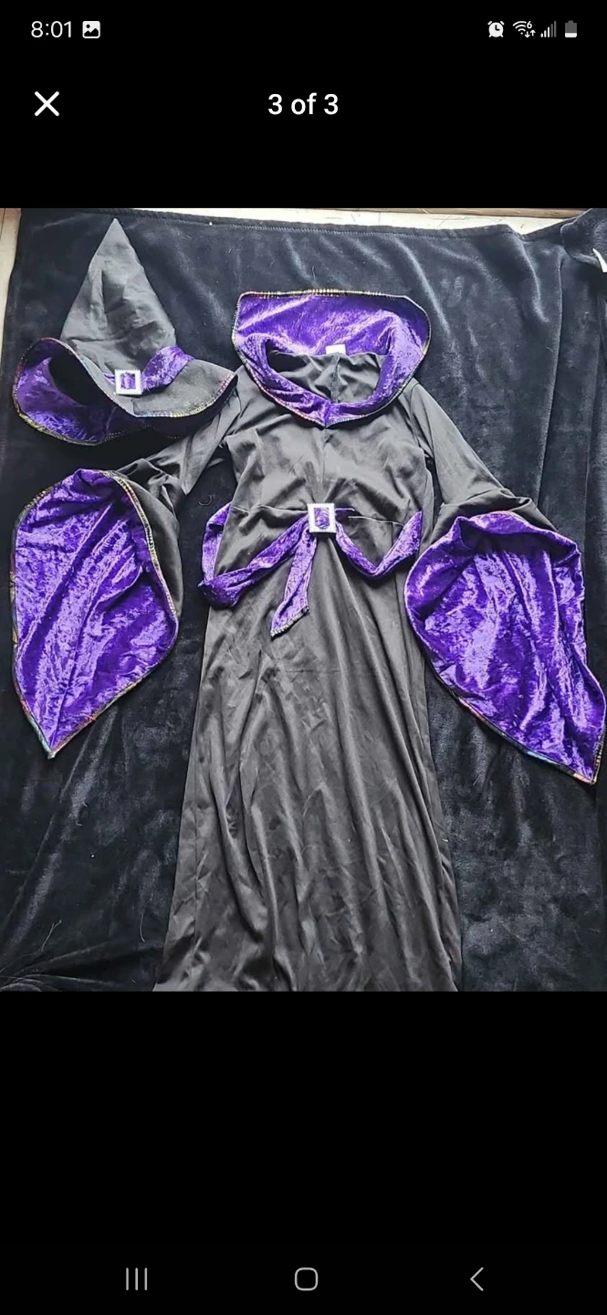 Girls Witch Costume - photo 3